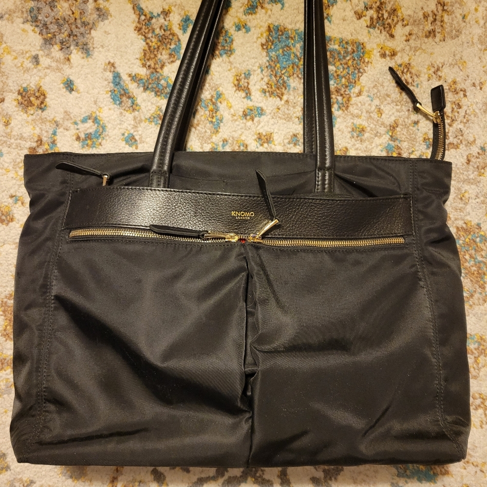 Knomo London Nylon 14" Laptop Tote Bag